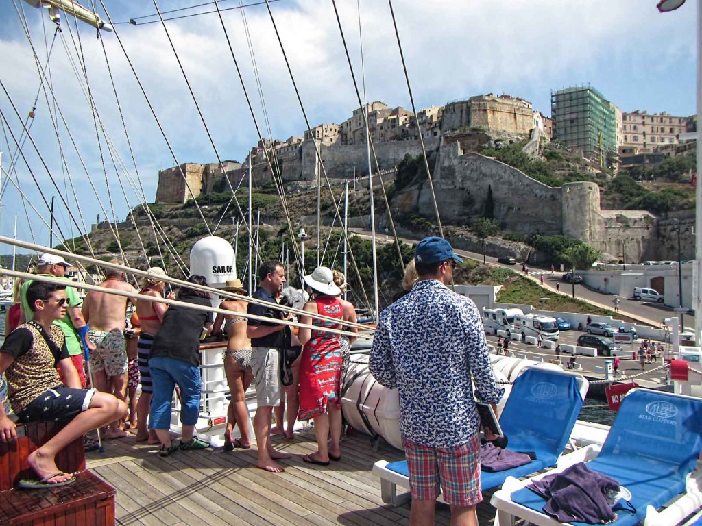 Coming into port, Bonifacio, Corsica