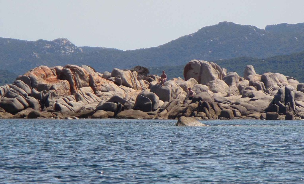 Rocks at Figari Beach, Corsica