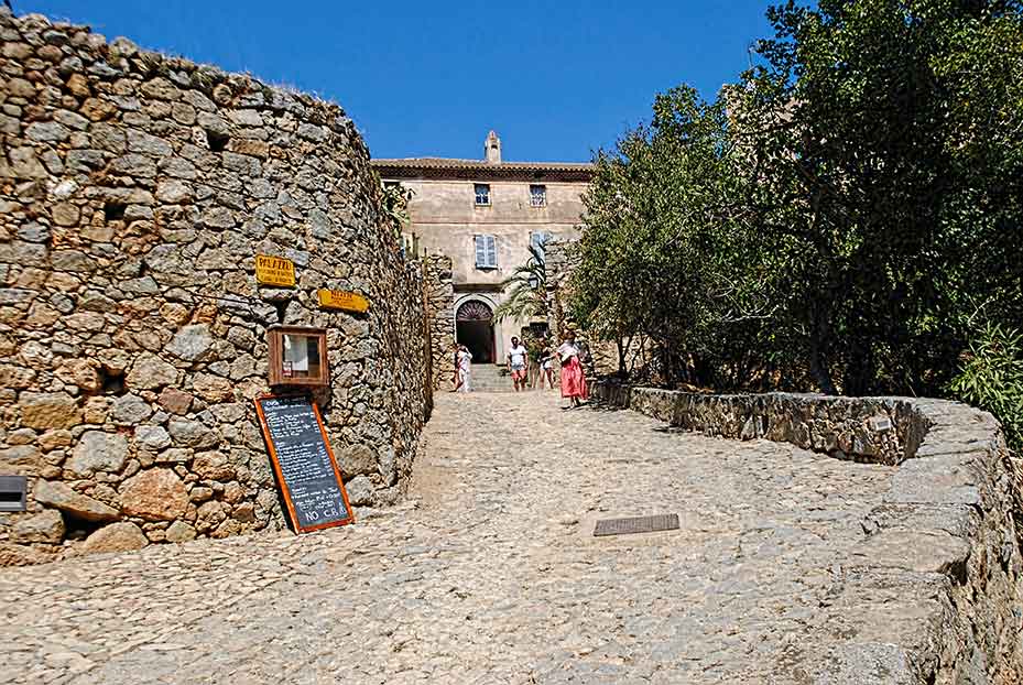 Pigna street, Corsica