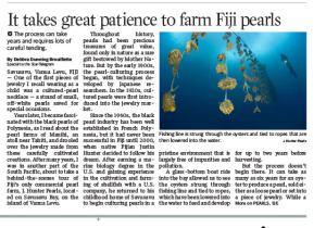 Fiji Pearl Farm Article
