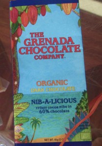 Grenada Chocolate Company Organic chocolate bar