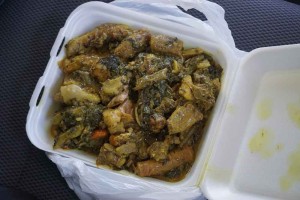Oildown, Grenada's national dish