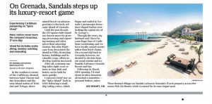 Sandals LaSource Grenada Article Page