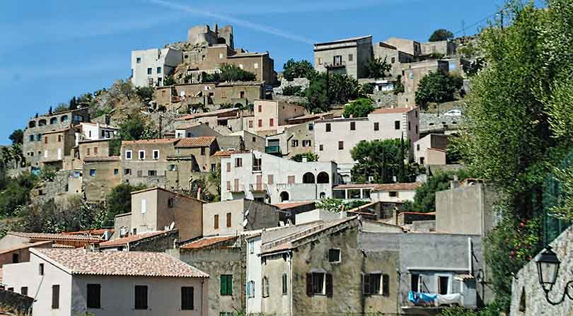 Village near Calvi, Corsica