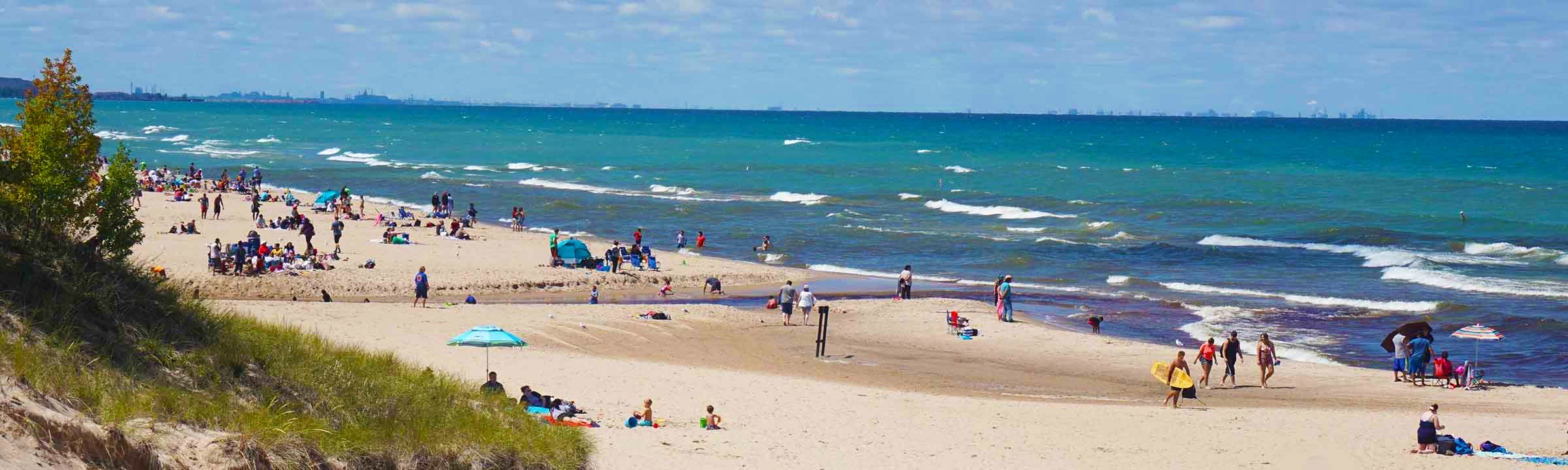 Indiana Dunes Beach Banner Pic