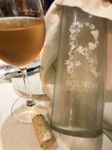 Roubine Rose wine was my favorite.