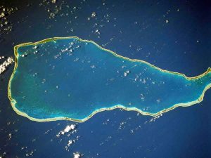 Rangiroa NASA Aerial Map