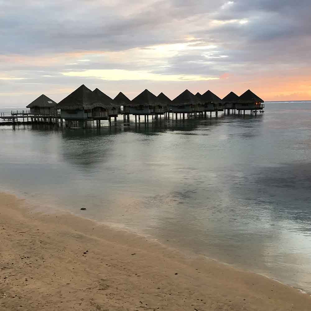 Twelve overwater bungalows were closed for renovations during our stay in late 2017. They have now reopened.