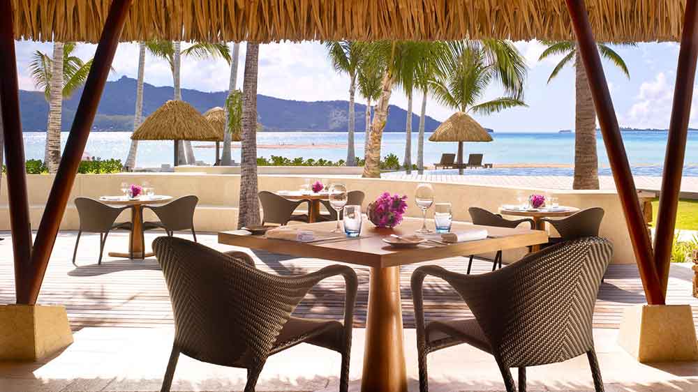 Tere Nui Restaurant (Credit: Four Seasons Bora Bora)