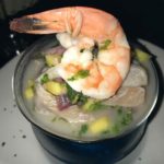 Bonaire shrimp appetizer
