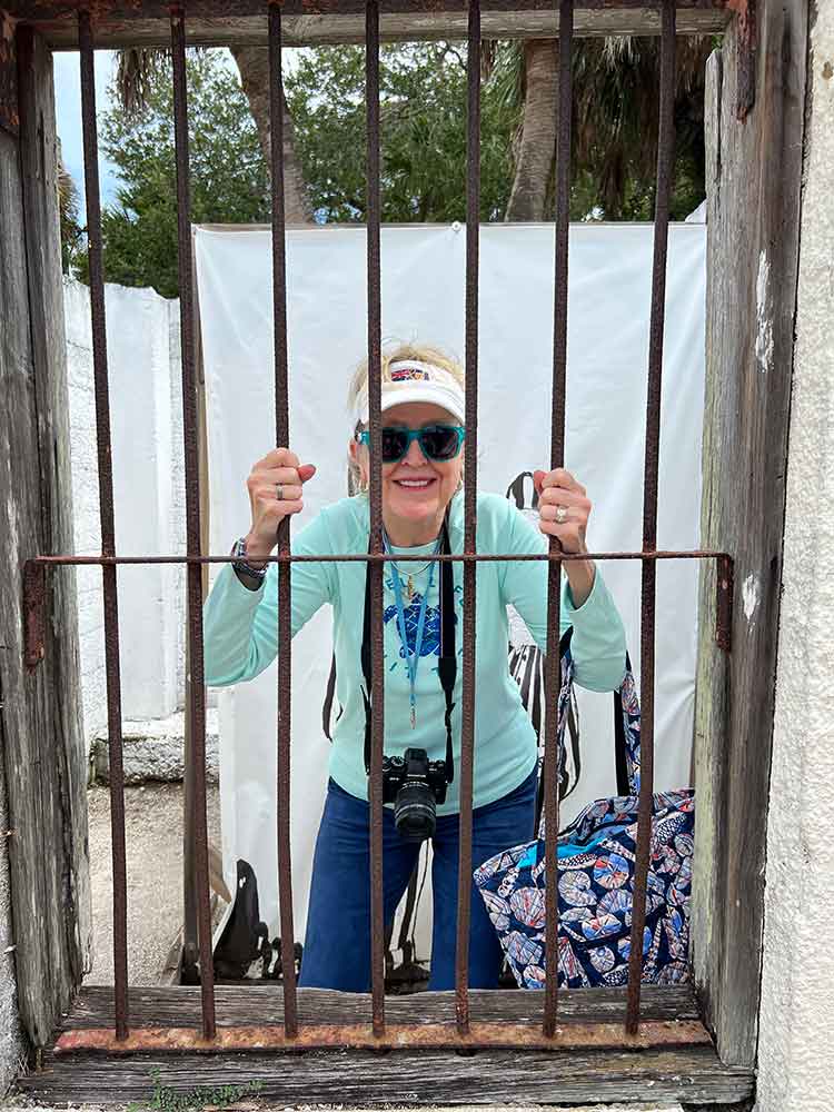 Me behind bars Old City Jail