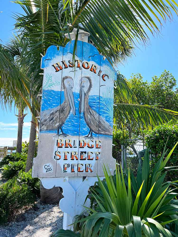 Bridge Street Pier Sign