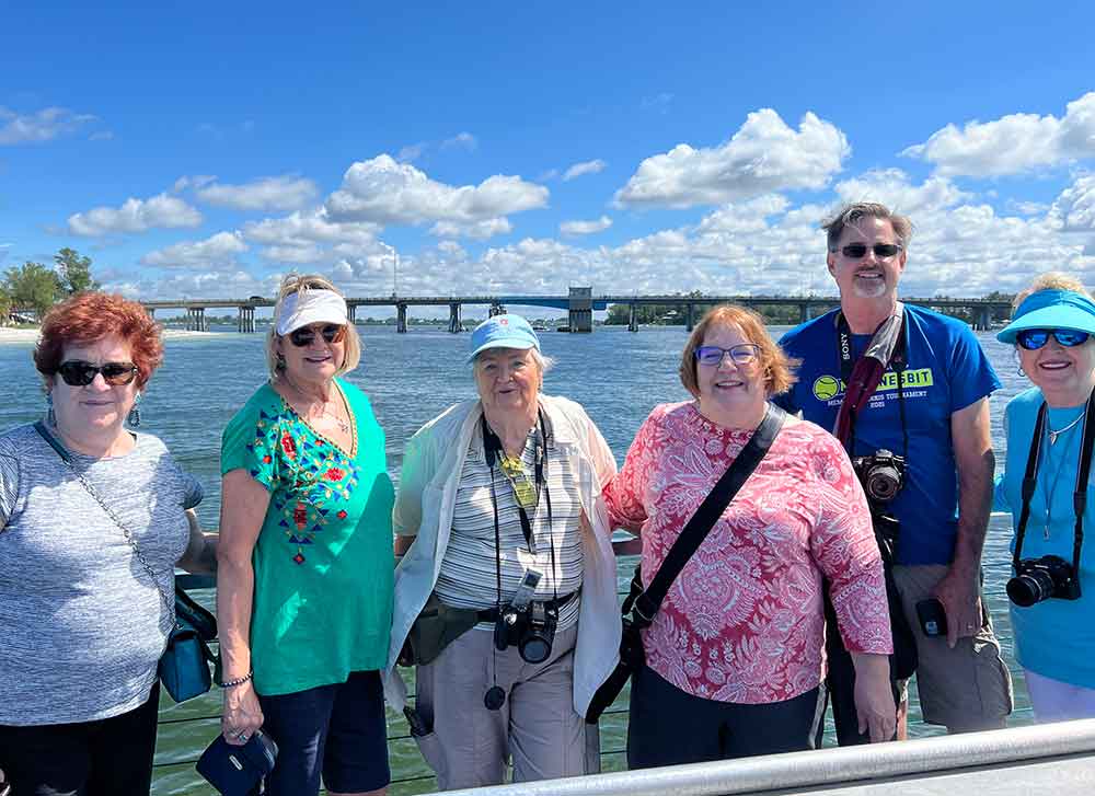 Our group on Paradise Boat Tour