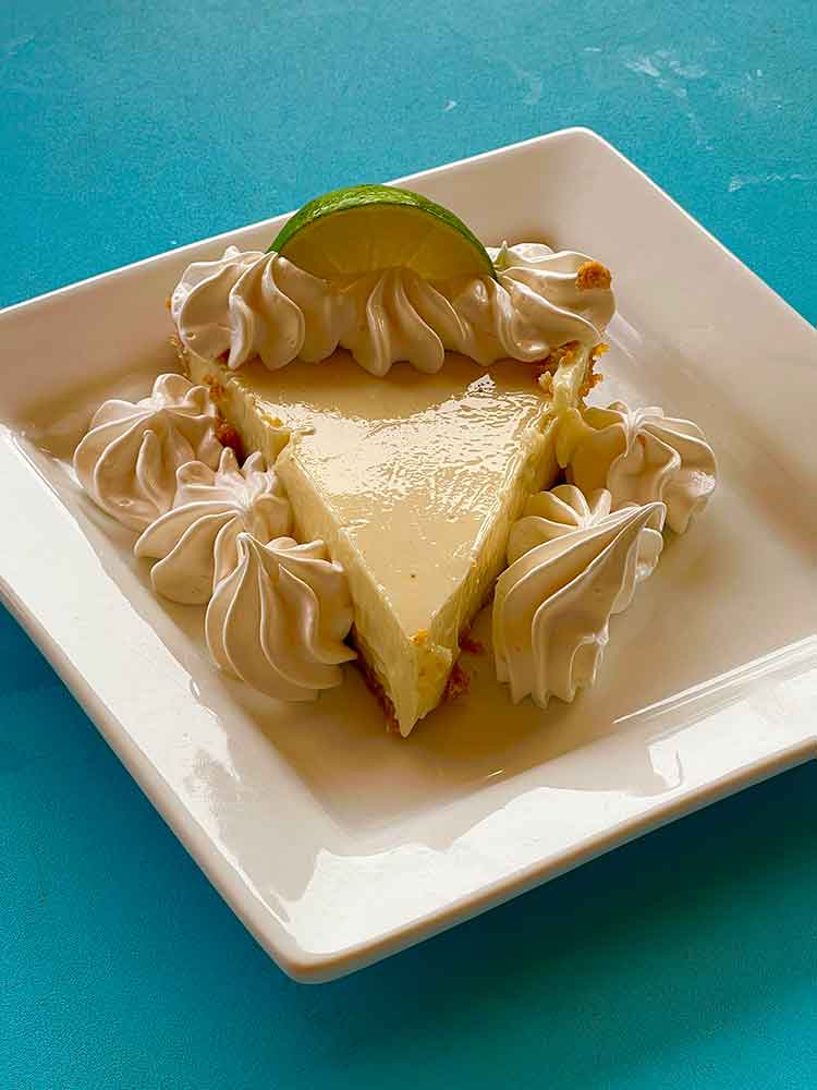 Key lime pie Swordfish Grill
