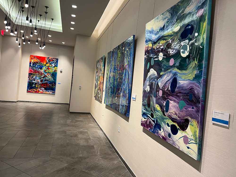 Hallway Art at Art Ovation Hotel Autograph Collection