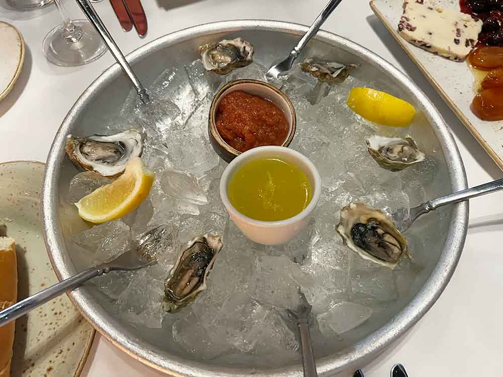 element steak seafood pasta oysters