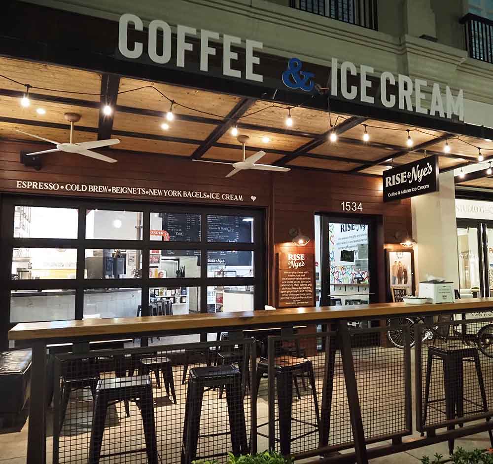 Rise & Nye's exterior