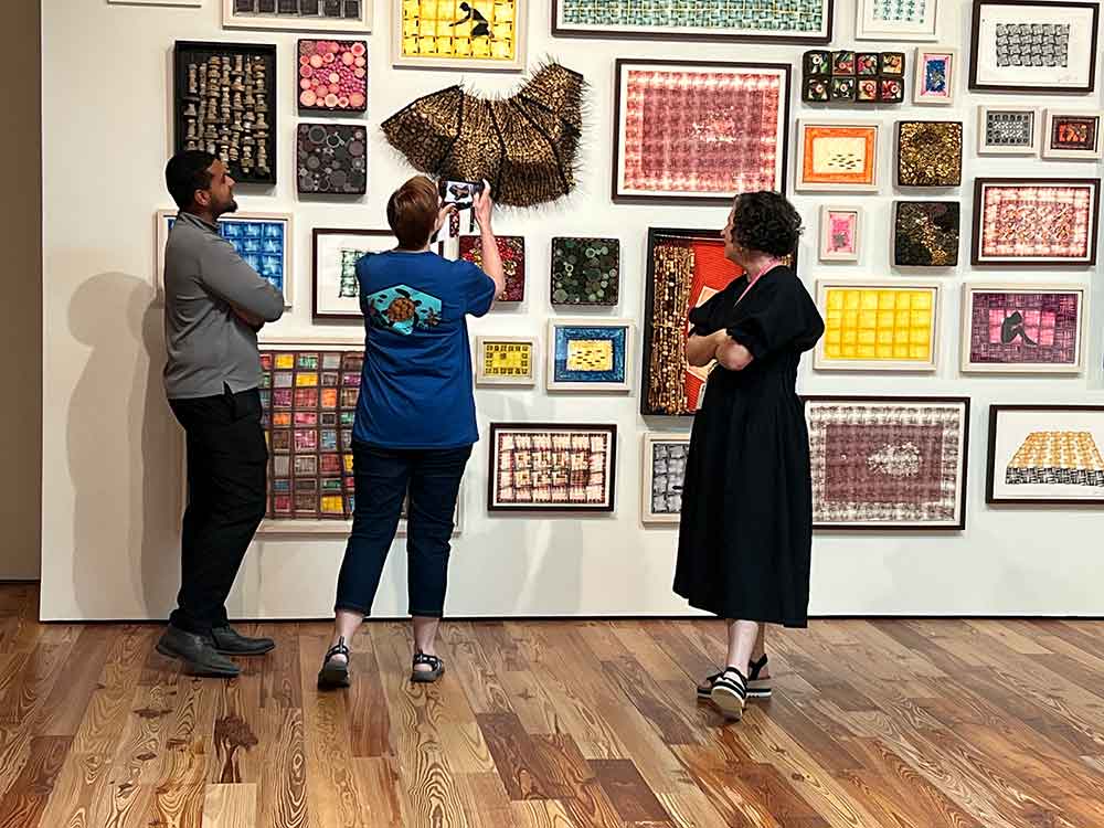 Sarasota Art Mueum People Viewing Exhibit