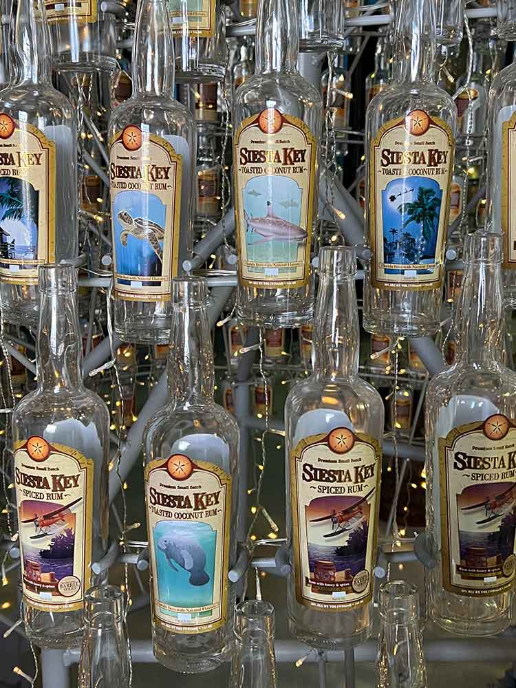 Siesta Key Rum Bottles
