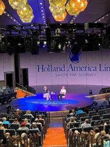 Ask the Captain presentation Holland America's Koningsdam