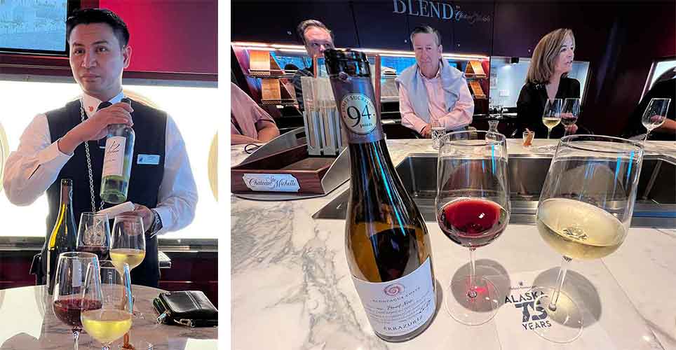 Blend Wine Tasting on Koningsdam