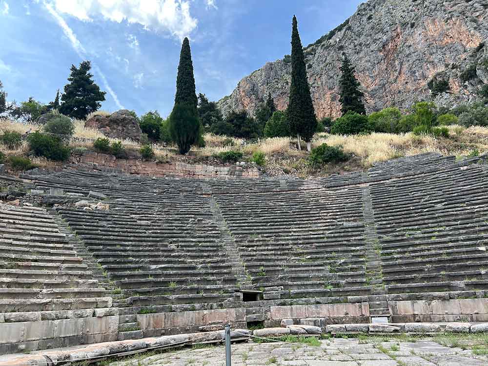 Stadium at Delphi, Greece