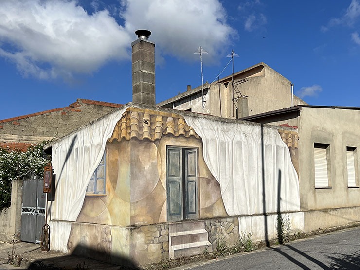 Another house mural in San Sperate