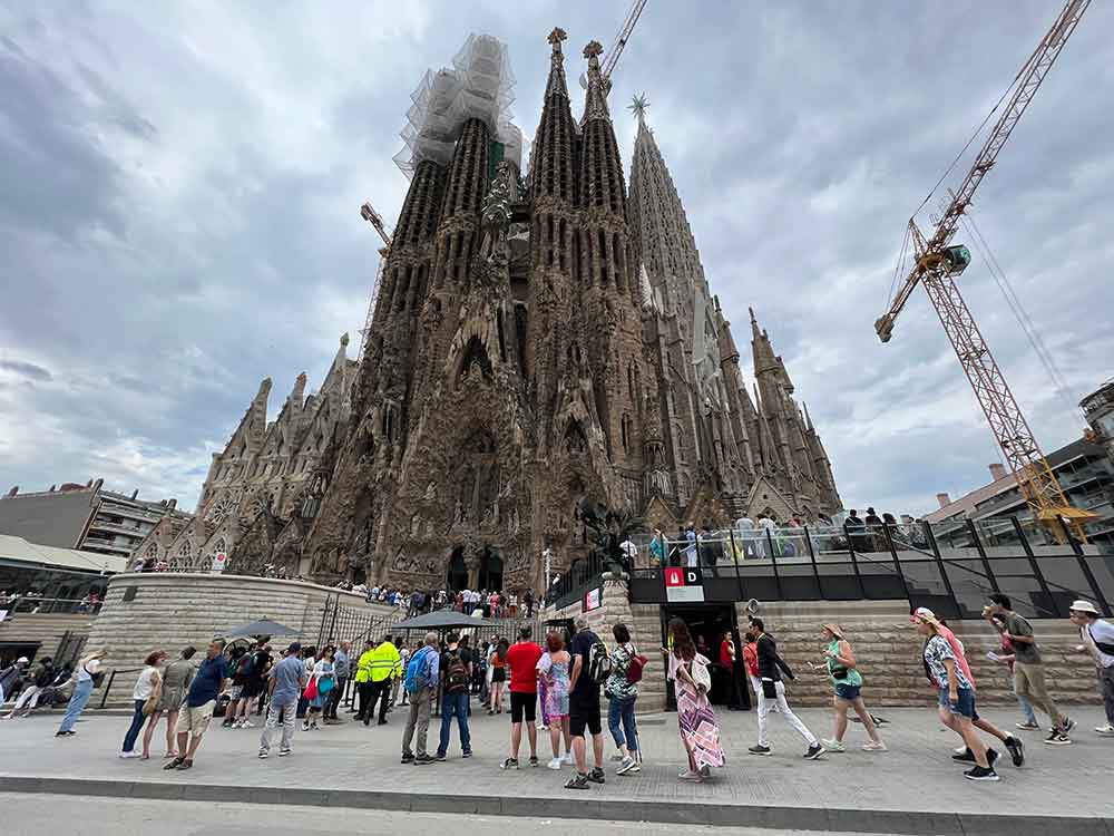 Gaudi's Sagrada Familia, Barcelona, Spain