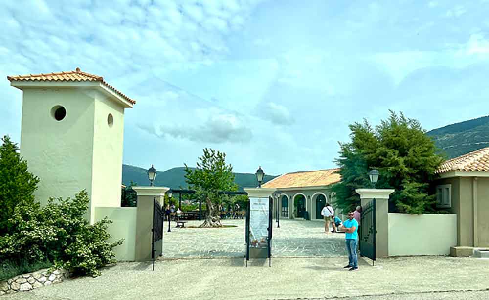 Robola Winery Entrance, Argostoli, Greece