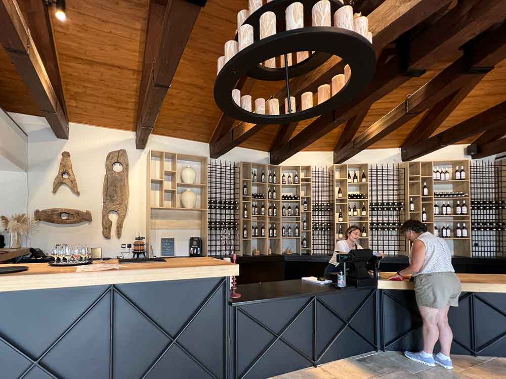 Tasting Room at Robola Winery