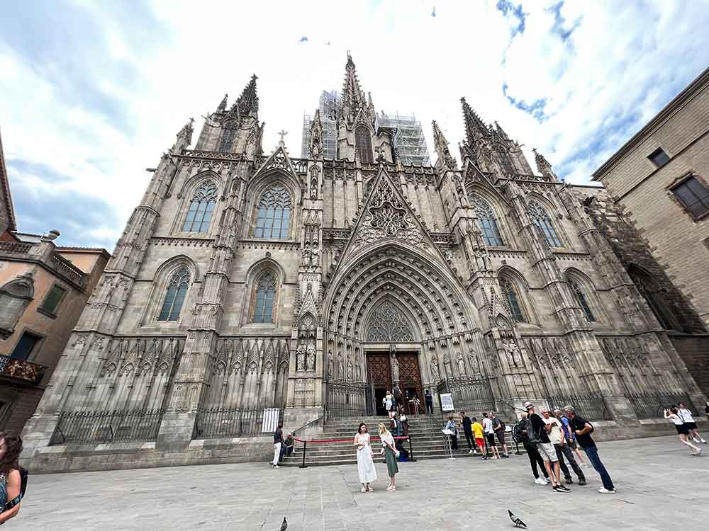 Santa Maria del Mar, Cathedral of the Sea, Barcelona, Spain