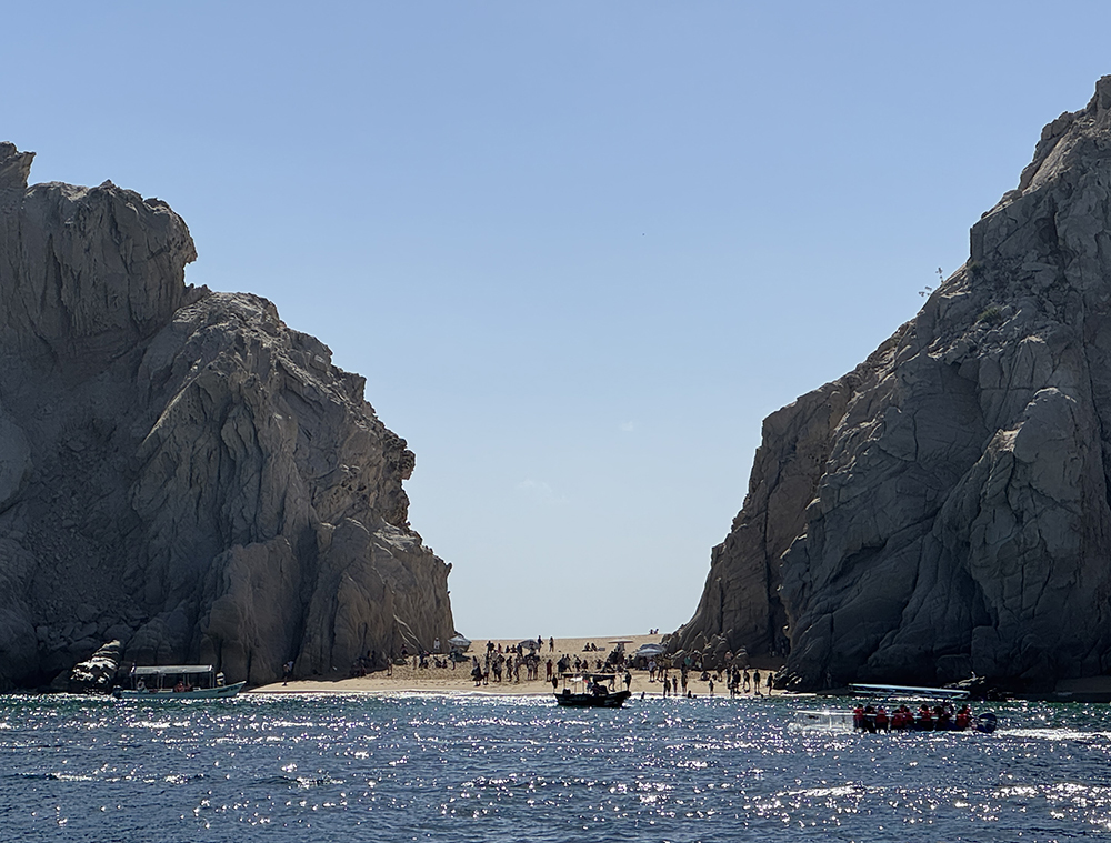 Lovers Beach view on Cabos San Lucas excursion, Sea of Cortez