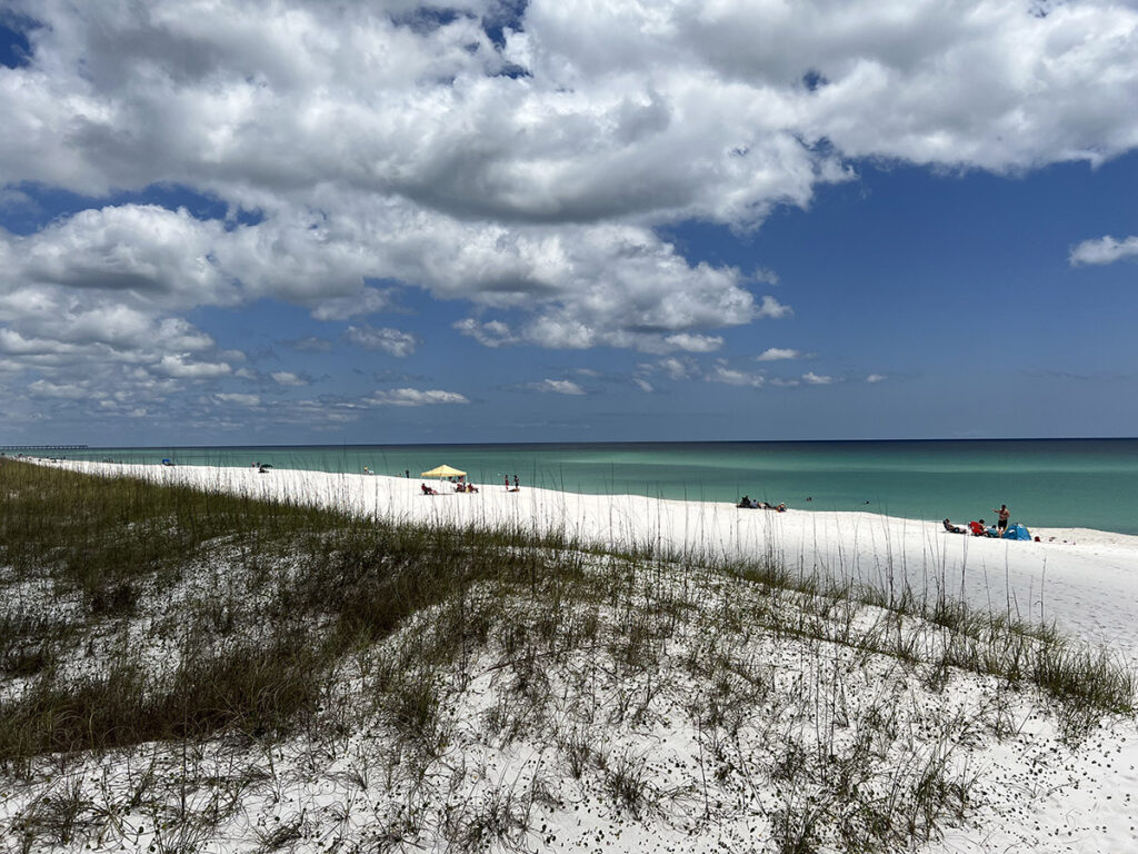 Opal Beach in Gulf Islands National Seashore