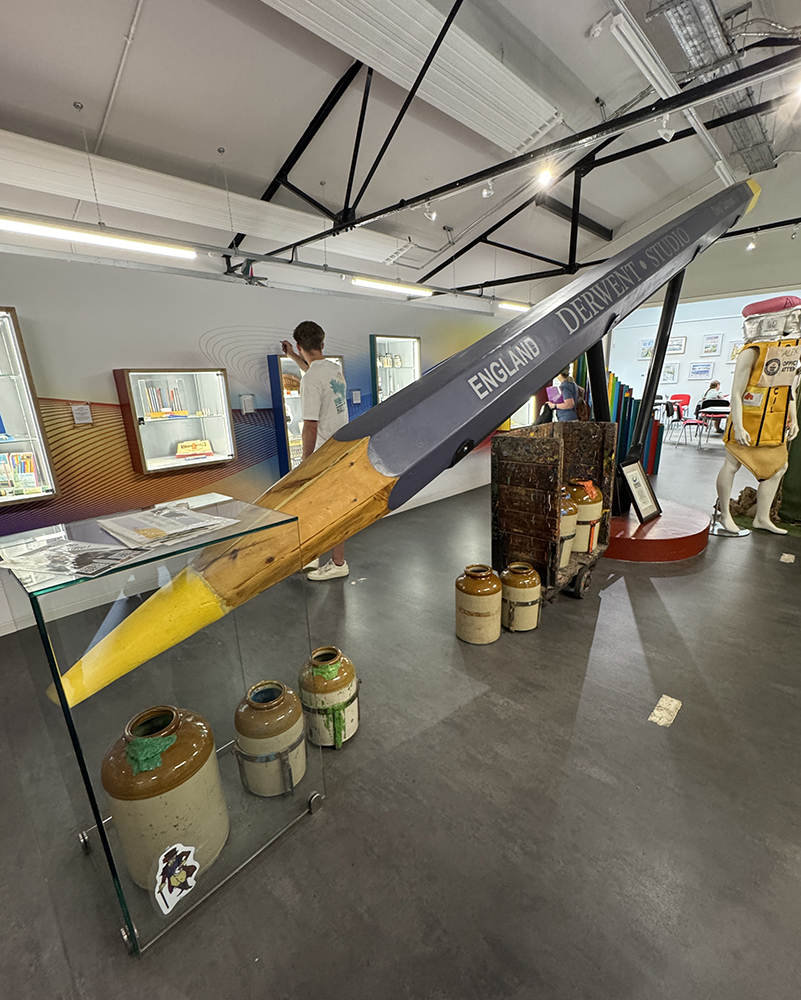 Worlds Longest Pencil at Derwent Pencil Museum