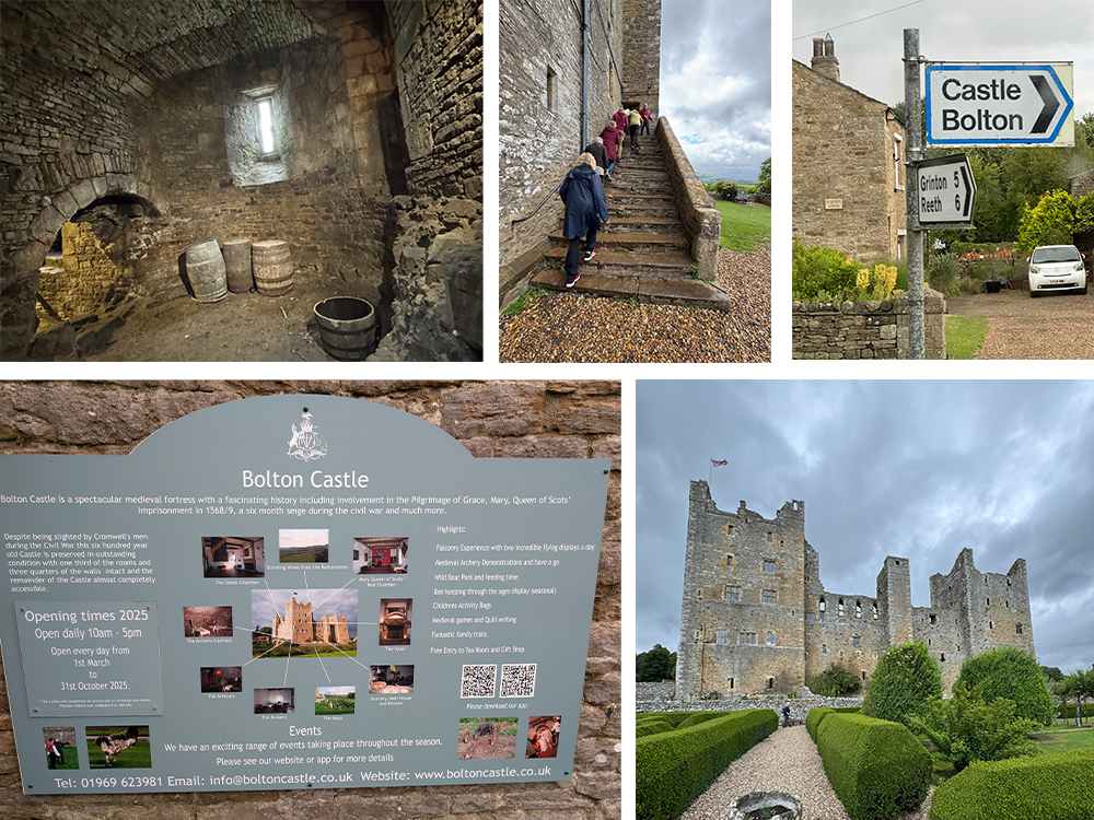 Bolton Castle, used as a filming location in the original All Creatures Great and Small adaptation, was also where Alf Wight proposed to his wife, Joan.